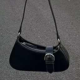 LULU & SKY Textured PU Oversized Shopper Handheld Bag image 5