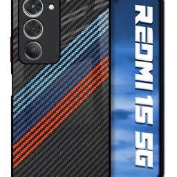 QRIOH Geometric Printed Redmi 15 5G Back Case Mobile Accessories image 3