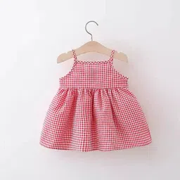 LULU & SKY Checked A-Line Dress image 4