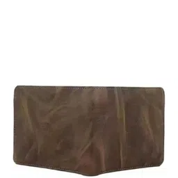 JONFY Men Solid PU Two Fold Wallet image 3