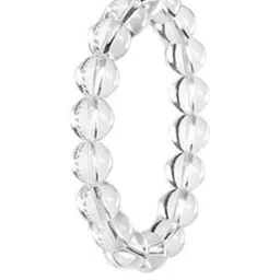 Divine souvenirs Unisex Artificial Beaded Elasticated Bracelet image 1