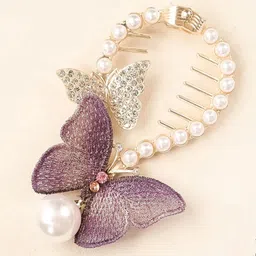 CareDone Women Beaded Claw Clip-picture-25