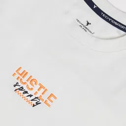 Technosport Boys White Polyester Tshirts image 4