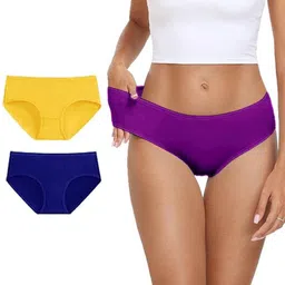 Diving Deep Women Pack of3 Hipster Briefs-picture-4