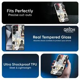 QRIOH Quirky Printed Samsung Galaxy S25 Plus 5G Silicone Back Case image 3