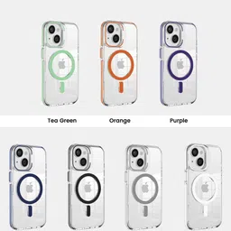 macmerise Solid Printed iPhone 15 Bumper Case Mobile Accessories image 4