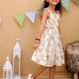 Superminis Floral Print Fit & Flare Dress image 3