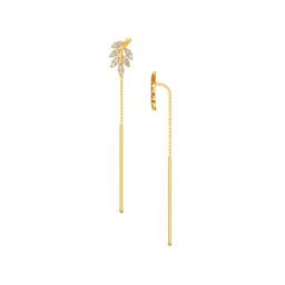 Joyalukkas 22Kt Gold Fish Hook Earwire Earring image 5