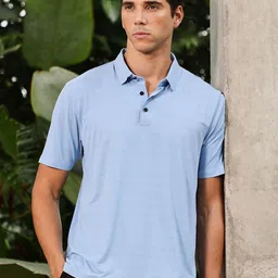 Campus Sutra Self Design Polo Collar Regular Fit T-shirt-picture-22
