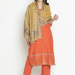 SHINGORA Women Ethnic Motifs Woven Design Shawl-picture-36