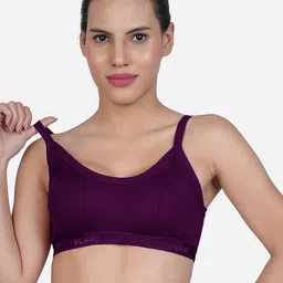 SHYAM SONS FLAIR Pack Of 2 Full Coverage Non Padded Workout Bra image 5