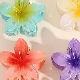 Elecsera Set Of 6 Floral Shaped Claw Clip image 3