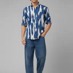 glitchez Men Standard Printed Casual Shirt image 3