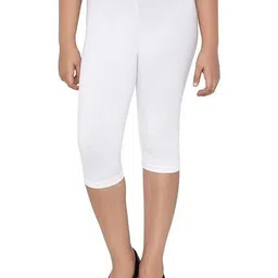 Tik Tok WEARS Girls White Cotton Capris-image-25