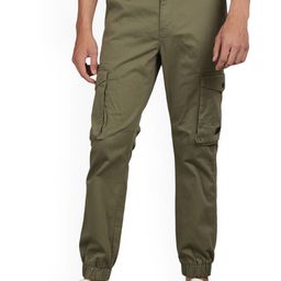 t-base Men Solid Mid-Rise Casual Joggers-picture-21