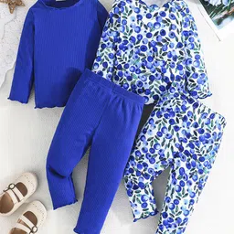 INCLUD Girls Printed T-shirt with Trousers-image-53