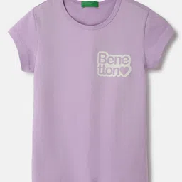 United Colors of Benetton Girls Pure Cotton T-shirt-picture-42