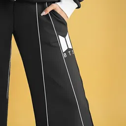 D-LINE BTS Printed T-Shirt With Trousers Co-Ords image 2