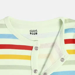 MINI KLUB Infant Boys Pack Of 2 Printed Jhabla 29NBFV672 image 4