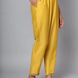 Moda Rapido Women Floral Embroidered Regular Thread Work Kurta with Trousers & With Dupatta-picture-18