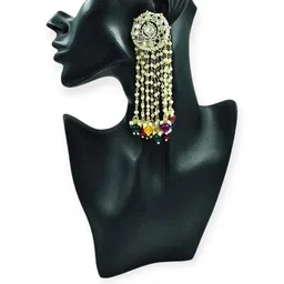 J & C Fashion Arena Gold-Plated Brass Earrings-picture-21