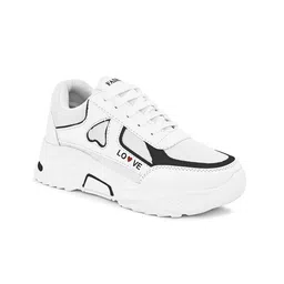 Cococart Women Solid Sneakers image 2