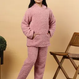 KLOTTHE Girls Wool Blend Night suit-picture-12