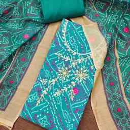 KALINI Printed Unstitched Dress Material-picture-16