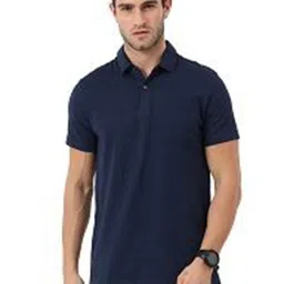 ECOLINE Clothing Men Antimicrobial Solid Polo Collar Cotton T-shirt-picture-21