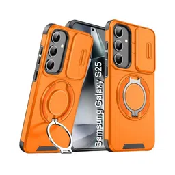 Luxury Kase Solid Printed Samsung Galaxy S25 5G Back Case Mobile Accessories-picture-15