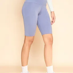 COLOR CAPITAL Women Pack of 4 Ankle-Length Fly Dry Cycling Shorts image 3