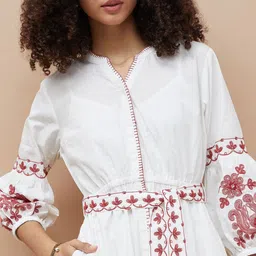 Colour Me by Melange A-Line Midi Dress image 5