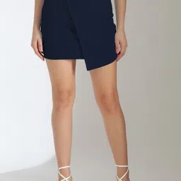 Kotty Wrap Above Knee Skirt-image-91