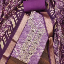 KIMISHA Women Printed Unstitched Dress Material-picture-24