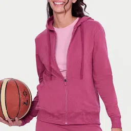 Enamor Women Hooded Long Sleeves Sweatshirt-image-66