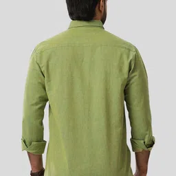UATHAYAM Men Slim Fit Casual Shirt image 4