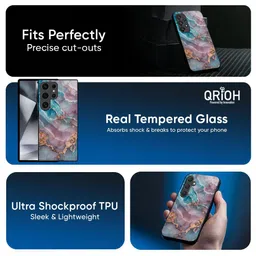 QRIOH Abstract Printed Samsung Galaxy F14 5G Silicone Back Case image 5