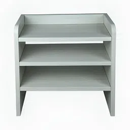 GUDSMITH Grey 3 -Tiers Wooden Shoe Rack-picture-19