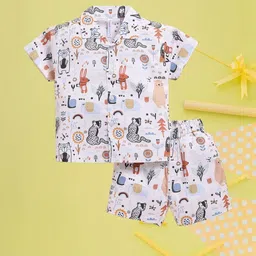 NAAMJAP Kids-Unisex Pure Cotton Printed Clothing Set image 3