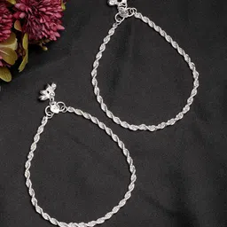 NVR Silver-Plated Anklet-image-80