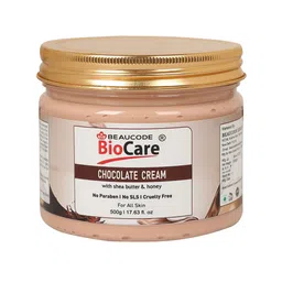 BEAUCODE BIOCARE Chocolate Face & Body Cream with Shea Butter & Honey - 500g-picture-37