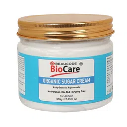 BEAUCODE BIOCARE Organic Sugar Paraben Free Face & Body Cream - 500g-picture-38