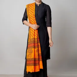 Unnati Silks Ethnic Motifs Printed Dupatta-picture-36