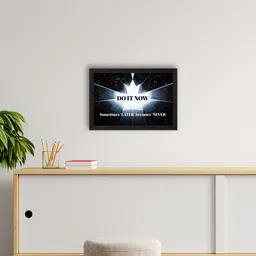 eCraftIndia Black & White Motivational Quotes Printed Framed UV Wall Art Painting-picture-37