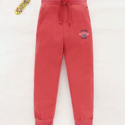 Ed-a-Mamma Boys Mid Rise Typography Printed Pure Cotton Joggers-picture-39