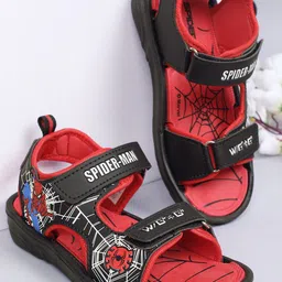 Kids Ville Boys Spiderman Printed Sports Sandals-image-35