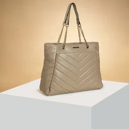 Forever Glam by Pantaloons Quilted Structured Shoulder Bag-picture-30