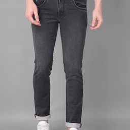 Canary London Men Smart Skinny Fit Low-Rise Light Fade Clean Look Stretchable Jeans-picture-24