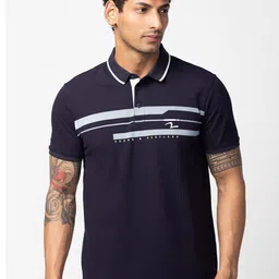 SPYKAR Men Polo Collar Slim Fit Cotton T-shirt-picture-17