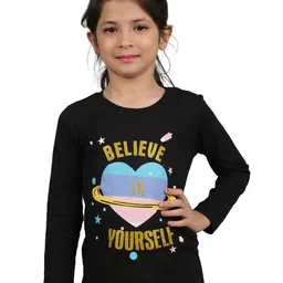 3PIN Girls Printed Cotton T-shirt-image-52